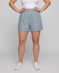 Beatrice Casual Linen Shorts
