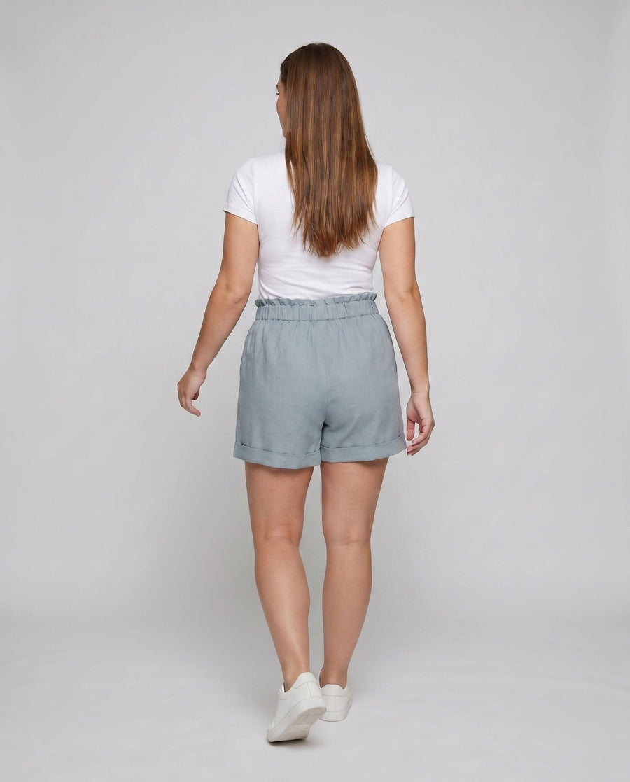 Beatrice Casual Linen Shorts