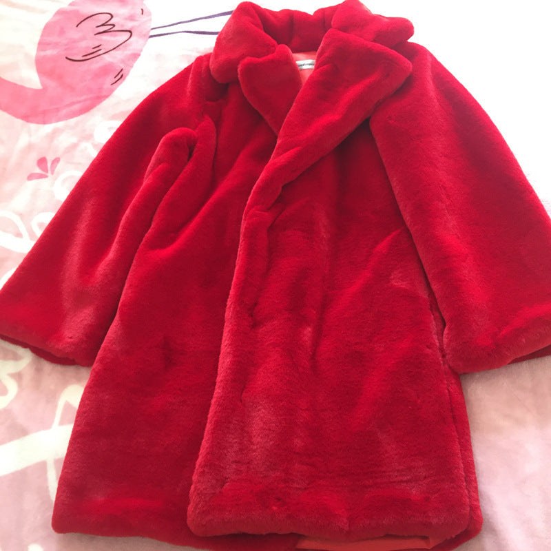 Beatrix Coat in Red