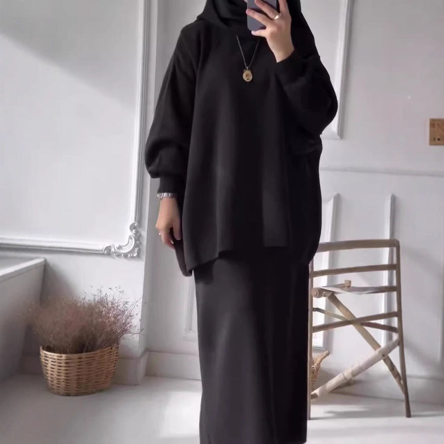 Beatrix Elegant Dress with Puff Sleeve