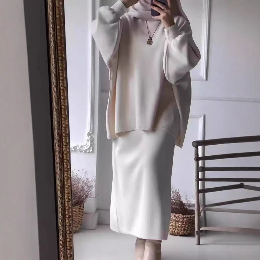 Beatrix Elegant Dress with Puff Sleeve