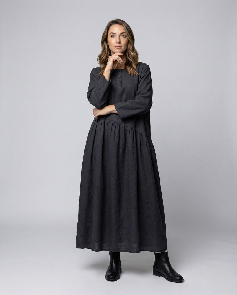 Beatrix Linen Dress