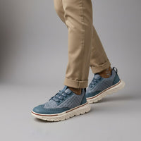 Beaumont Wingtip Sneaker in Carolina Blue