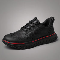 Beaumont Wingtip Sneaker in Charcoal