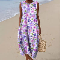 Beau™ Blooming Spring Dress in Purple