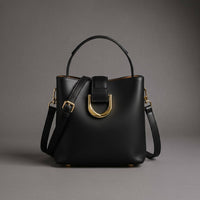 Bella Bucket Tote in Charcoal