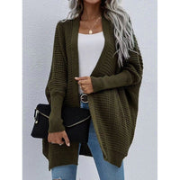 Bellamy Airy Knit Cardigan in Green