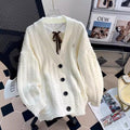 Bellamy Knit Cardigan with V-Neck