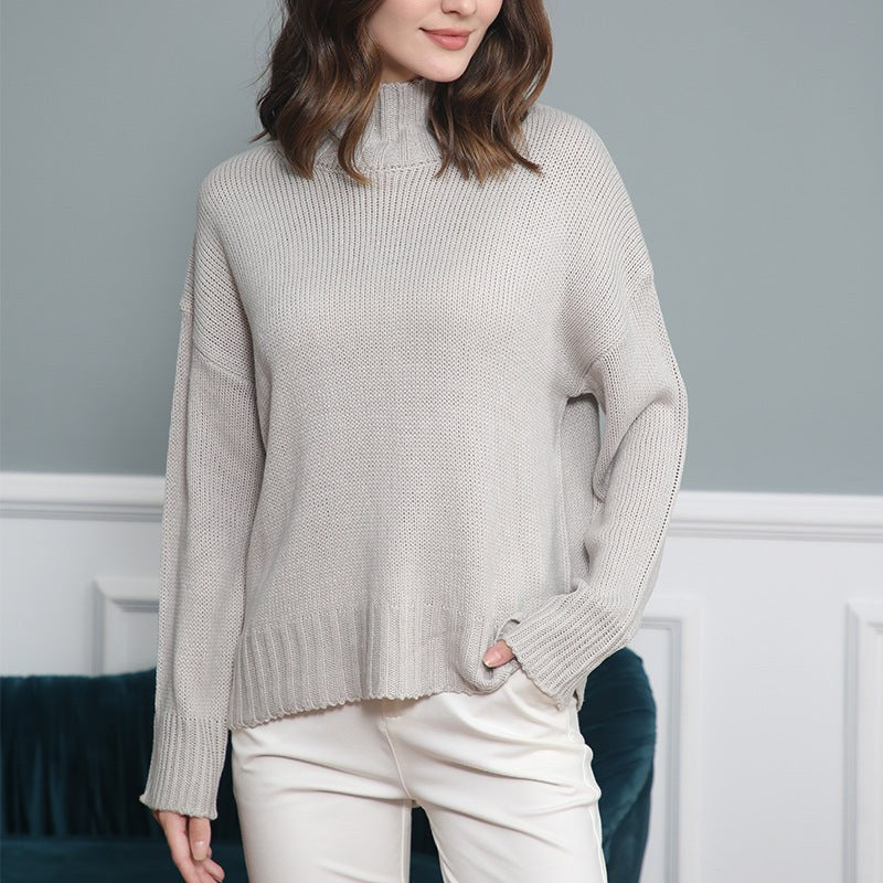 Bellamy Knit Sweater in Military Green