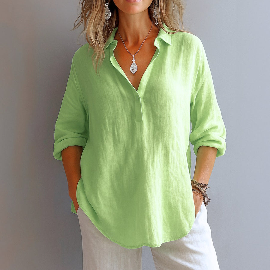 Bella™ Stylish Blouse in Green
