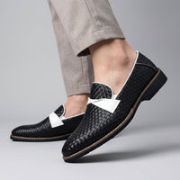 Belmont Slip-On Dress Loafer in Jet Black