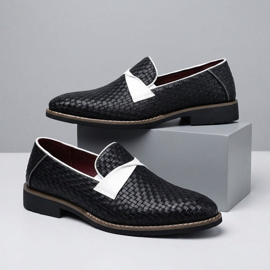 Belmont Slip-On Dress Loafer in Jet Black