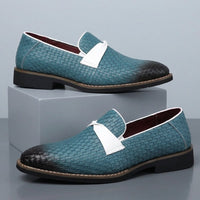 Belmont Slip-On Dress Loafer in Ocean Blue