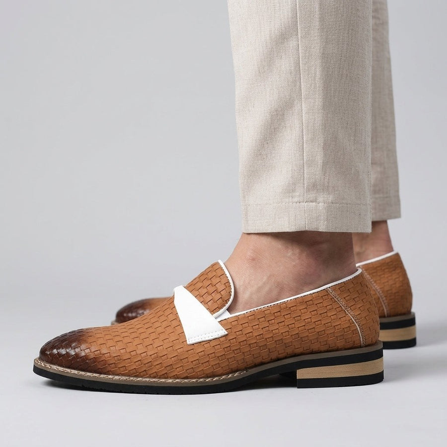 Belmont Slip-On Dress Loafer in Sienna Brown