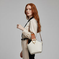 Belona Bucket Bag in Charcoal