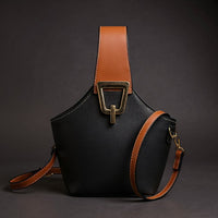 Belona Bucket Bag in Charcoal
