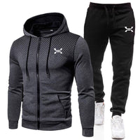 Ben | Men's Zip Hoodie Tracksuit Set