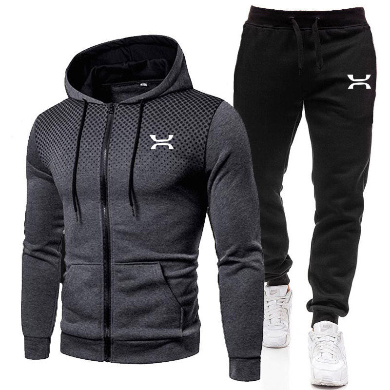 Ben | Men's Zip Hoodie Tracksuit Set