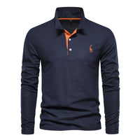 Benedikt Breathable Shirt in Navy
