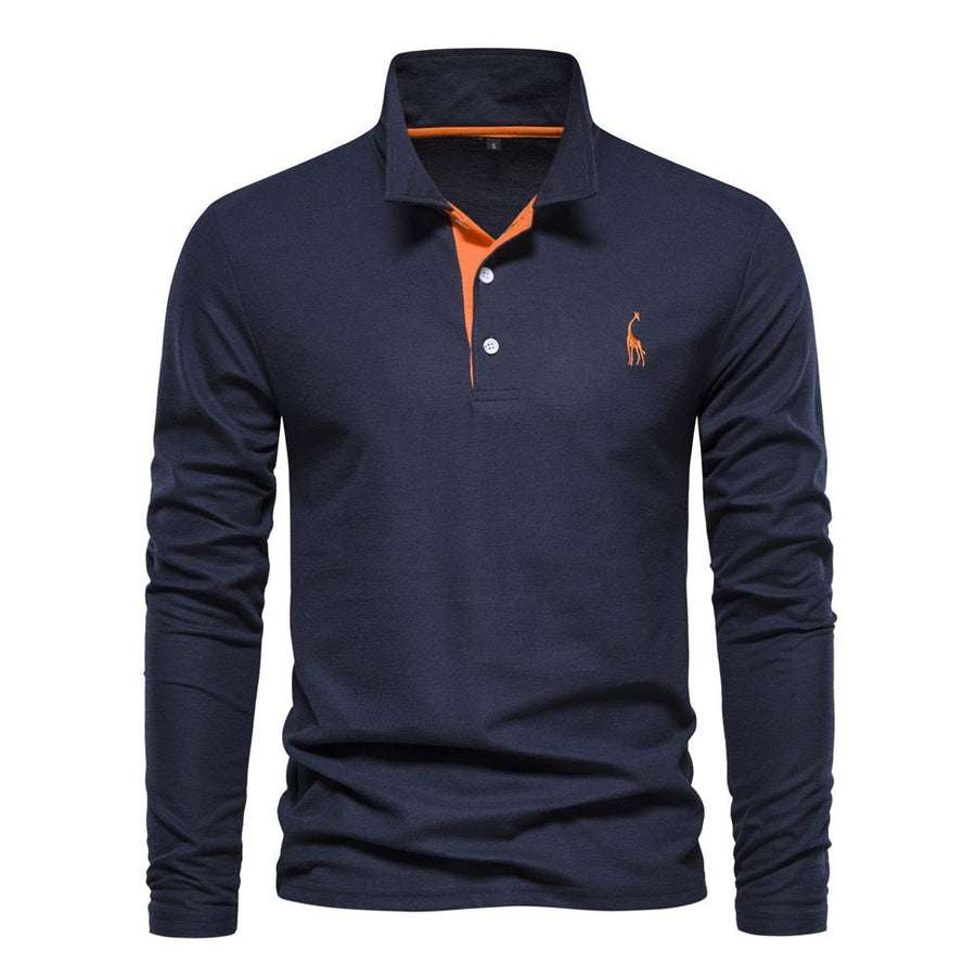 Benedikt Breathable Shirt in Navy