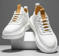 Benedikt Shoes in White and Brown