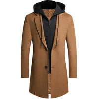 Benedikt Trench Coat in Brown