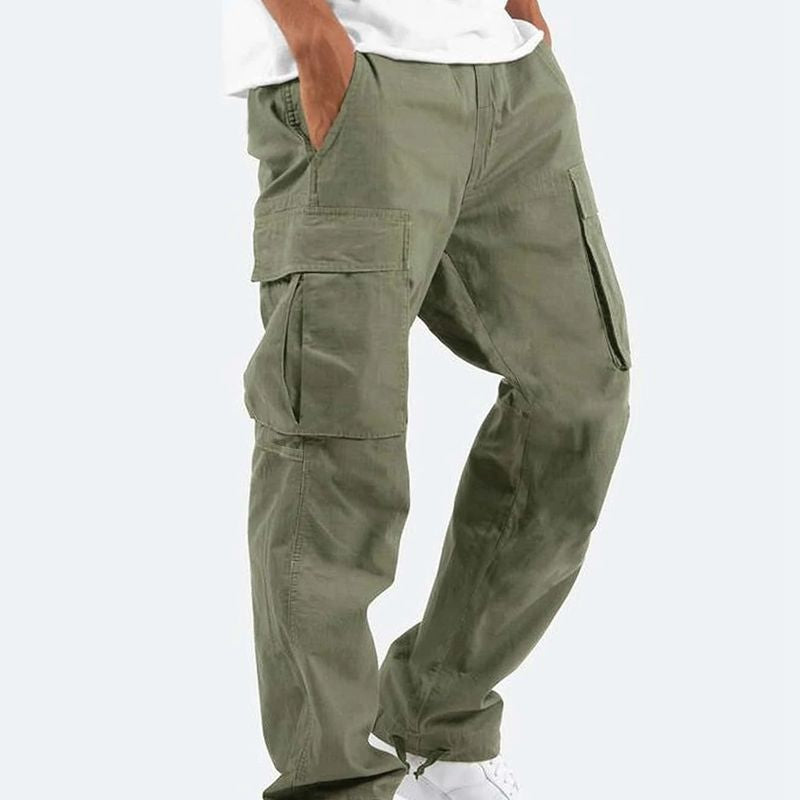 Benedikt Trousers in Olive Green