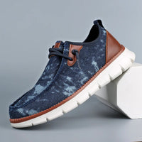 Benson Slip On Sneaker in Navy Blue