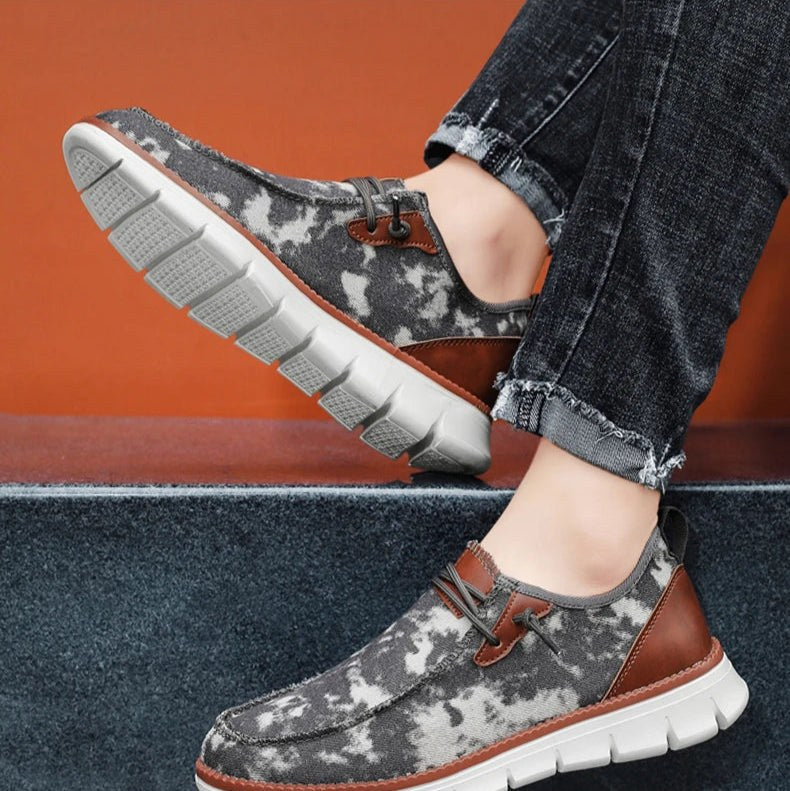 Benson Slip On Sneaker in Slate Gray