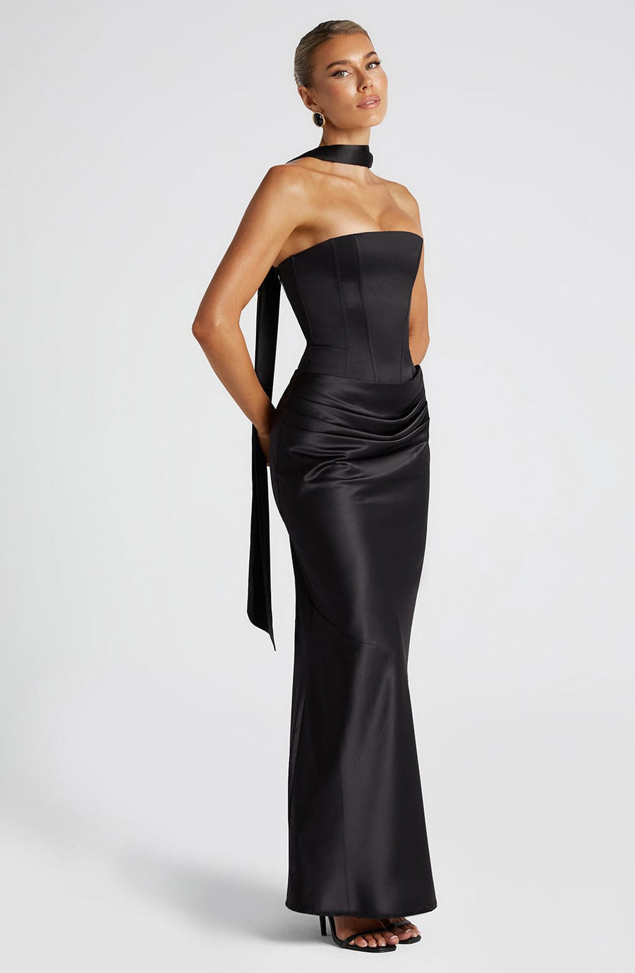 Isadora Maxi Skirt in Black
