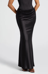 Isadora Maxi Skirt in Black