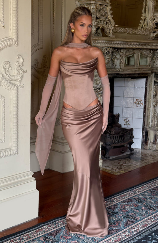 Isadora Maxi Skirt - Hazel