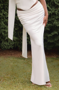 Isadora Maxi Skirt in Ivory