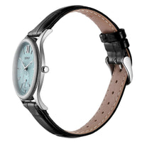 Berny Classic Leather Strap Watch, 38mm in Mint Green