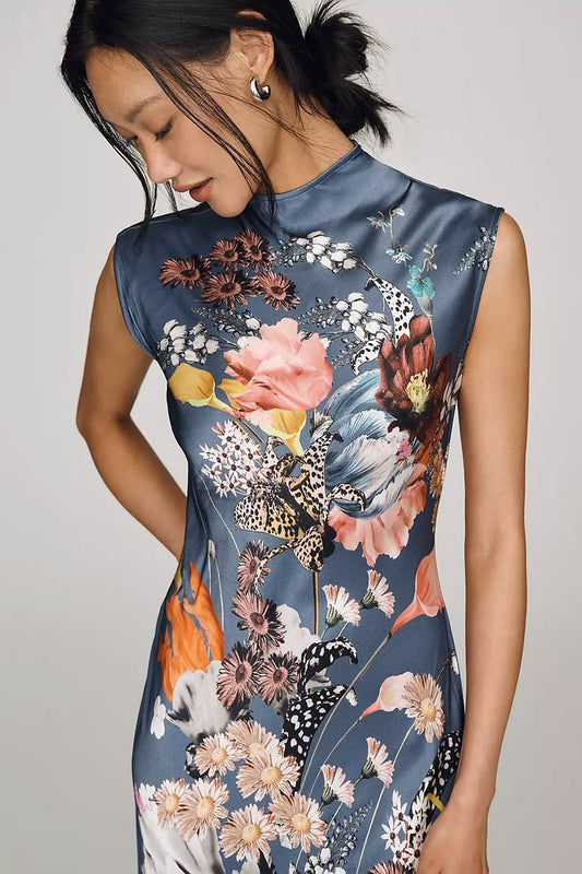 SHAY | OVERALL MIDI DRESS