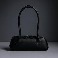 Bianca Baguette Bag in Charcoal