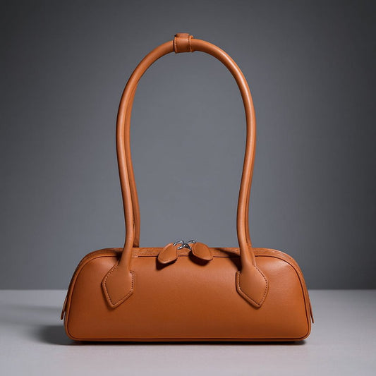 Bianca Baguette Bag in Sienna Brown