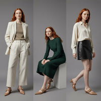 Bianca Buckle Mule in Beige