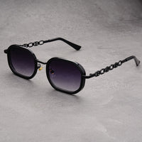 Bianca Chain-Link Sunglasses