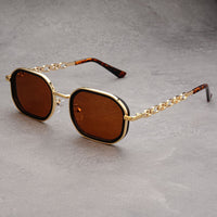 Bianca Chain-Link Sunglasses