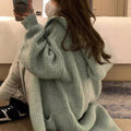 Bianca Knit Cardigan with V-Neck and Pockets