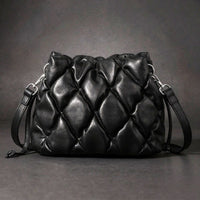Bianca Mini Crossbody Pillow Bag in Charcoal
