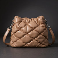 Bianca Mini Crossbody Pillow Bag in Khaki