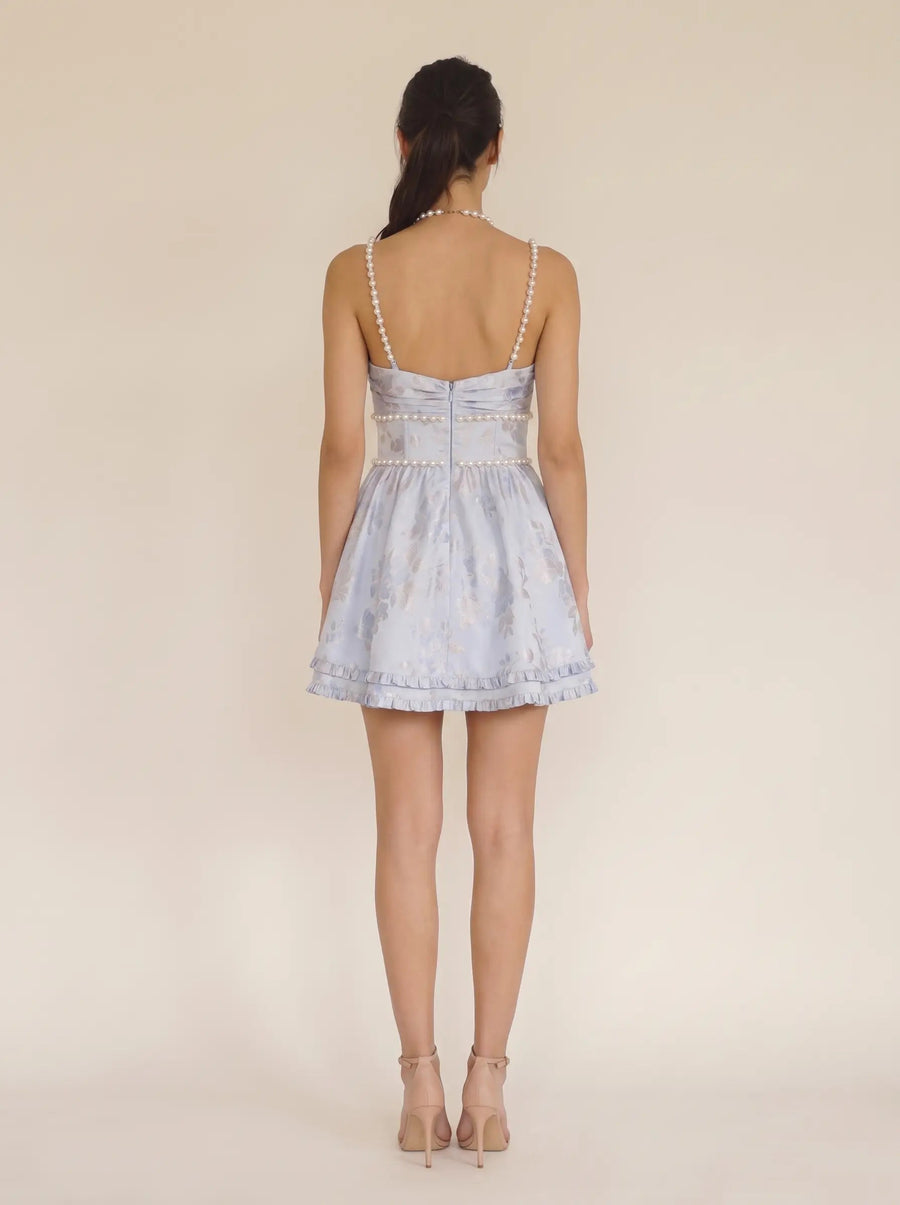 Bianca Chambray Blue Baroque achterkant