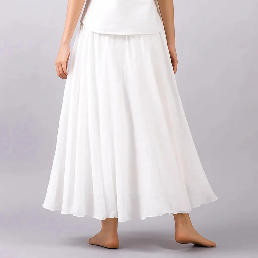 Bianca Pleated Maxi Skirt