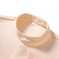 Bianca Shirt with Short Sleeve in Khaki