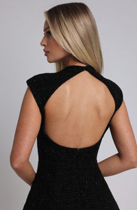 Ottoline Mini Dress – Black