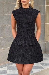 Ottoline Mini Dress – Black