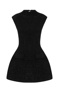 Ottoline Mini Dress – Black