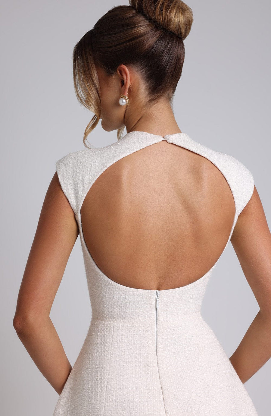 Ottoline Mini Dress – Ivory